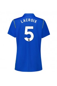 Chelsea Maxence Lacroix #5 Fotballdrakt Hjemme Klær Dame 2026-27 Korte ermer